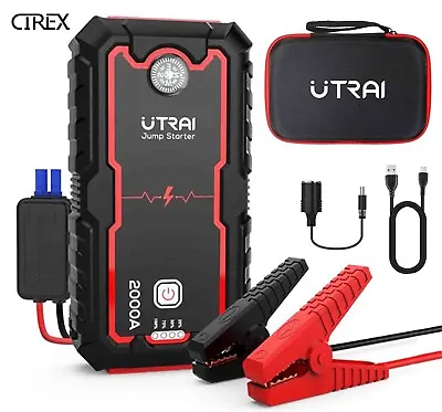 22000mAh Car Jump Starter Portable Power Bank Battery Charger Gas Diesel Engine • $149