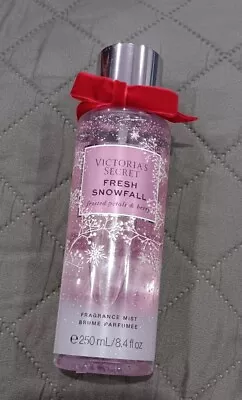 Victoria's Secret Fresh Snowfall Body Mist 8.4 FL OZ LIMITED EDITION Peony Berry • $18