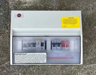 £20 • Buy Wylex Consumer Unit Model NHRS9SL 9 Way Split Load Circuit Breakers & RCD