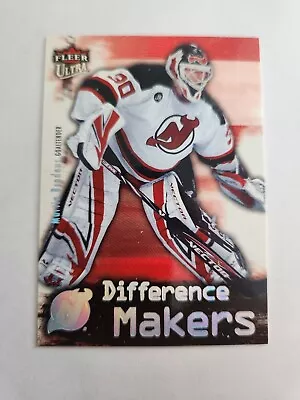 Martin Brodeur 2006-07 Ultra Difference Makers #DM20 **RARE INSERT** • $1