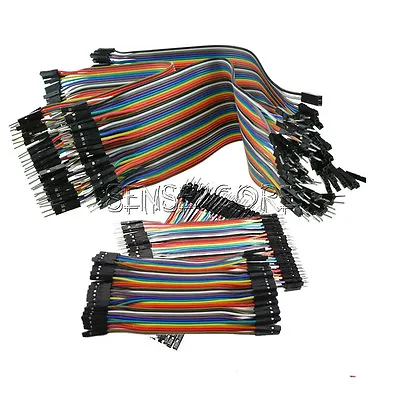 10/20CM Multi Dupont Male To Female Breadboard Jumper Wire Raspberry Pi Arduino • $1.08