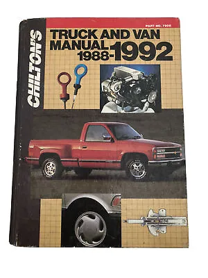 Chevy Dodge Truck Pick-up RV Van 1988-1992 Shop 1 Service Repair Manual Book 91 • $39.99