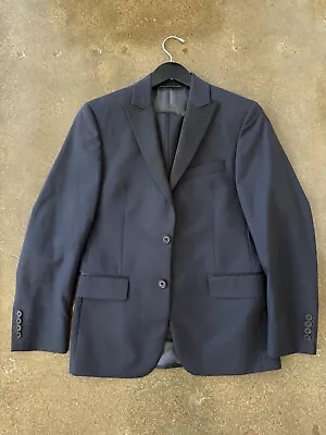 NWOT *Rare* Duckie Brown Mr. Brown Mens Navy Blue Tuxedo Sz. 36S 30 • $9225