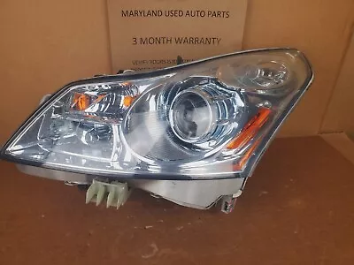 07-08 Infiniti G35 09 G37 DRIVER Headlight Xenon Sedan Only  DEPO AFTERMARKET • $290