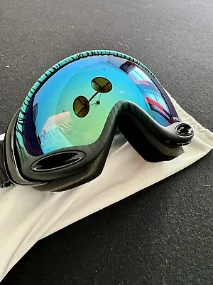 Oakley A-Frame 2.0 Goggles Prizm Jade Iridium/Bengal Mint/Asian-fit (low-bridge) • $75