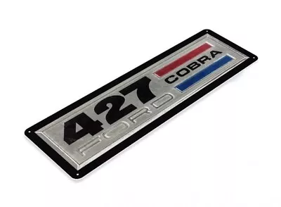 Ford 427 Cobra Tin Sign Shelby Mustang Svt Cobra R Saleen Snake K Code Fox Body • $11.90