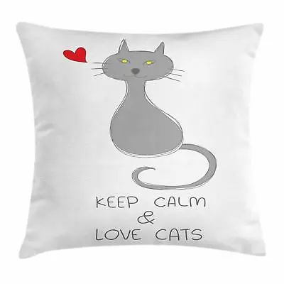 Keep Calm Throw Pillow Cases Cushion Cover For Home Accent Decorations 8 Sizes • $19.99