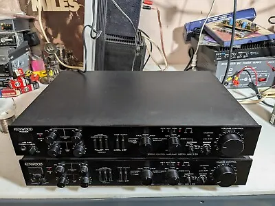 Kenwood  Model Basic C2  Stereo Control Amplifiers.  In Working Condition. READ! • $399.99
