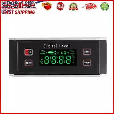 £27.92 • Buy Waterproof Magnetic Digital Protractor Inclinometer Level Box Angle Meter Finder