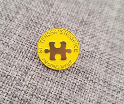 St Teresas Hospice Im Doing My Bit Charity Enamel Pin Badge • £11.49