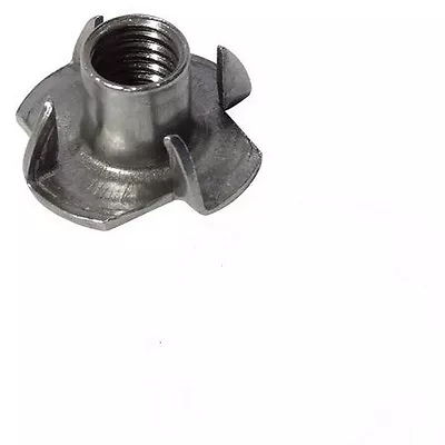 £3.18 • Buy 10 X T Nuts Packs Of M4 M5 M6 M8 Or M10 For  Wood, Furniture Leg Tee Nut
