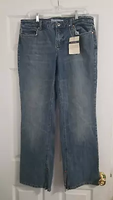 NWT New W Tags Tommy Hilfiger Jeans Womens Denim Low Rise Boot Size 12 • $19.99