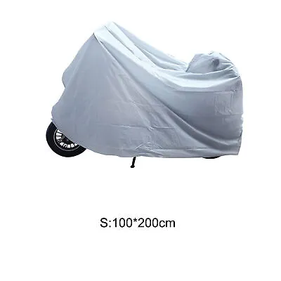Motorcycle Cover Dustproof Waterproof Sunproof All Weather Protection For Bicycl • $12.02