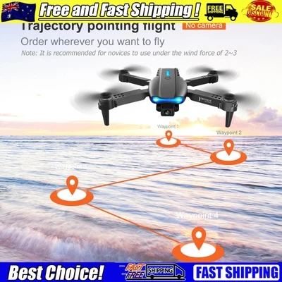 $37.18 • Buy Aeroplane USB Charging FPV Drones For Boys Girls (Black 2Battery No Camera)
