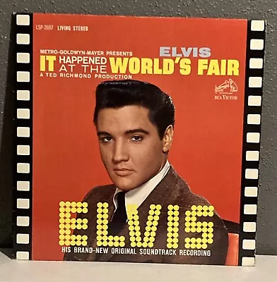 Elvis Presley It Happened At The World's Fair 1963 RCA LSP-2697 Living Stereo • $19.95