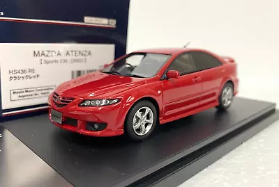 1:43 Hi Story HS436RE Mazda Atenza 6 Sport 23S Resin Model Car Scale 2002 JDM • $94.99