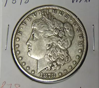 1878-P Morgan Silver Dollar VF/XF Philadelphia Mint Reverse Of 1878 (123122) • $73