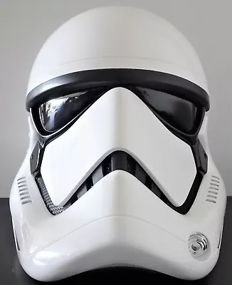 Star Wars Denuo Novo First Order Stormtrooper Premier Fiberglass Helmet Head TLJ • $299.99