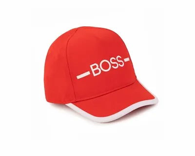 Hugo Boss Baby's J01128 992 Baseball Cap Red Boys Hat • £19.99