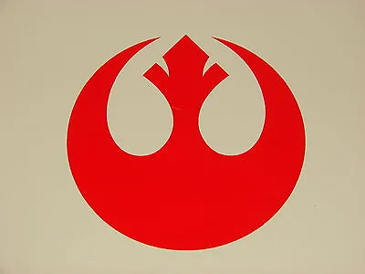 Rebel Alliance Logo Vinyl Decal Sticker Star Wars RED 2   • $2