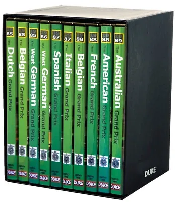 MOTO GP 1980's 10 X CLASSIC 500cc RACES Grand Prix Motorbikes MotoGP 10x DVD Sp • $119.95