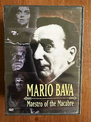 Mario Bava: Maestro Of The Macabre DVD Italian Horror Director Documentary R1 • £14