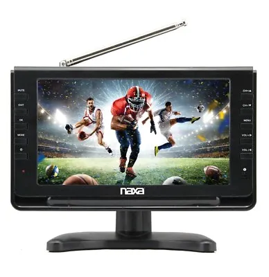10  Portable Naxa 12 Volt TV & Digital Multimedia Player (NT-110) • $108.99