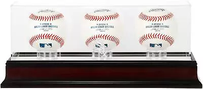 Chicago White Sox Mahogany 3-Baseball Display Case • $71.99