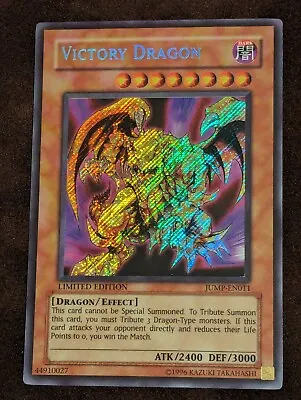 Victory Dragon. JUMP-EN011. Secret Rare. Limited Edition. Yu-Gi-Oh!  • $39