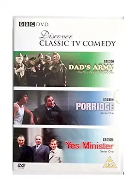 Discover Classic Tv Comedy - Dads Army Porridge Yes Minister DVD Comedy (2004) • £3.85