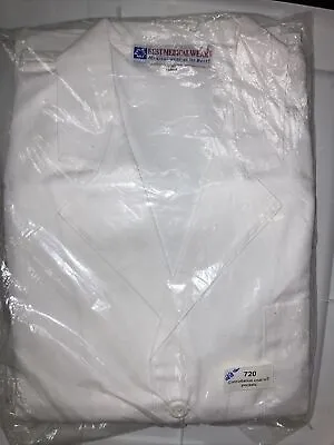 Vintage Best Medical Wear Men's Consultation Lab Coat White XL • $19.99
