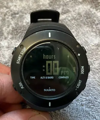 RARE! SUUNTO Core Ultimate Black Altimeter Watch • $145