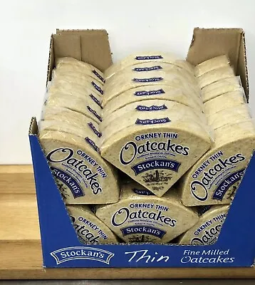 £32.99 • Buy Orkney Thin Oat Cakes Traditional Wholegrain Oatcakes 36 X 100g Full Box