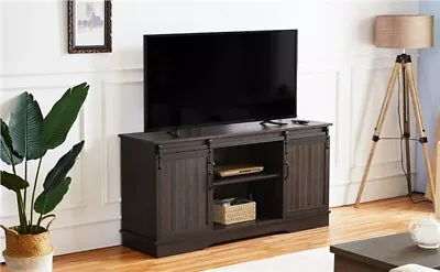 58''Barn Door TV Stand & Media Entertainment Center For TVs Up To 65'' Grey Wash • $159.99