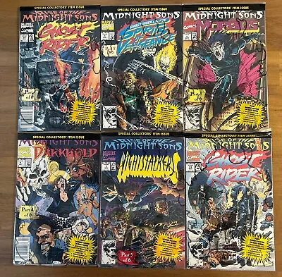 Rise Of The Midnight Sons #1-6 Complete Set ~ Marvel 1992 Ghost Rider All NM • $55