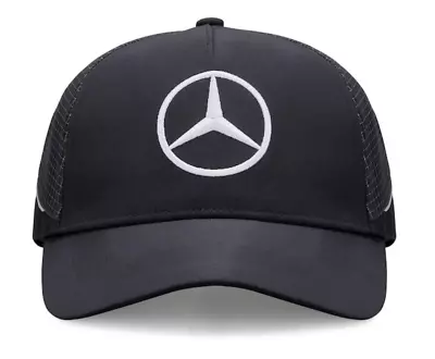 Mercedes AMG Petronas Team Baseball Cap - NEW - Black F1 • £19.99