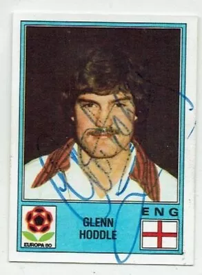 GLENN HODDLE Signed 1980 Panini Europa 80 Sticker #133 ENGLAND TOTTENHAM • £4.99