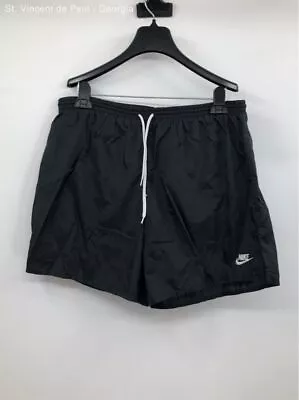 Men's Nike Black Vintage Nylon Running Shorts - Size L • $16.14