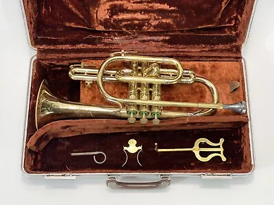 Vintage 1950 OLDS Brass Trumpet With Hard Case AS IS • $27