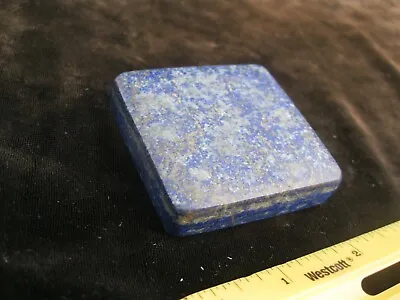LAPIS LAZULI  Slab Crystal Mineral     2 X 2 X 1/2    106 G.  3.7 Oz. • $22.95