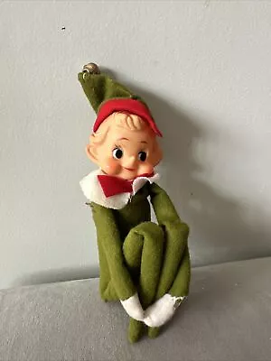 Vintage Knee Hugger Green Pixie Elf 12” • $35