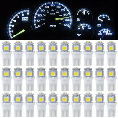 20/50X T10 168 194 LED Side Marker License Plate Light Interior Bulbs For Ford • $6.99