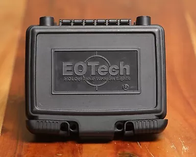 EOTECH Holographic Sight Optic Box CASE ONLY Black Factory Box Plastic W/ Foam. • $25