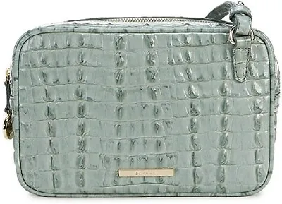 BRAHMIN Women's La Scala Demi Crocodile-Embossed Mini Crossbody Bag • $189.99