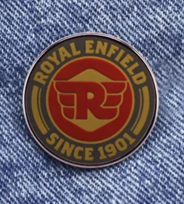 £4.35 • Buy Royal Enfield Classic Motorcycle Enamel Pin Badge 