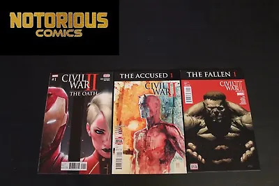 Civil War II Accused Fallen The Oath Complete One Shot Comic Lot Run Set Marvel • $15.99