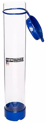 Viewtainer Tethered Cap Storage Container 2.75 X15 -Blue • $17.40