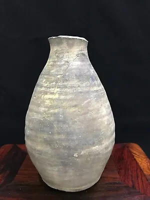 Antique Vietnamese 13th-15th Tran Dynasty Terracotta Bud Vase Heavy • $99.99