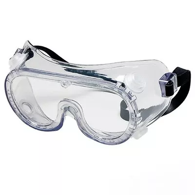 Crews Standard Lab Safety Goggles 2230R Indirect Vent Chemical Splash 1 Pair NEW • $5