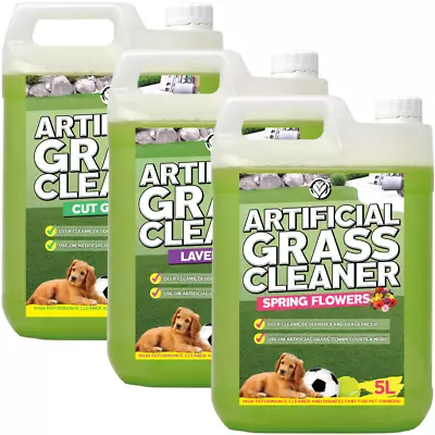 £16.99 • Buy Artificial Grass Cleaner 5L – Safe Astro Turf Garden Lawn Cat Dog Pet Deodoriser